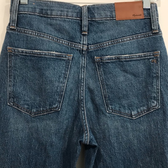 Madewell The High-Rise Slim Crop Boyjean Size 25 - Picture 7 of 10